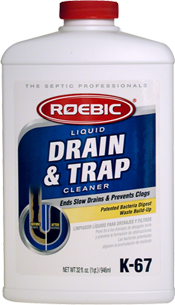 Roebic K-67 Drain & Trap Cleaner - 1qt