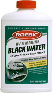 Roebic RV & Marine Black Water Holding Tank Treatment - 1qt