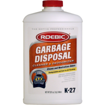 Roebic K-27 - Garbage Disposal Cleaner & Deodorizer